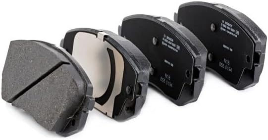 Bosch BP1480 Bremsbeläge - Vorderachse - ECE-R90 Zertifizierung - vier Bremsbeläge pro Set Einzelbet