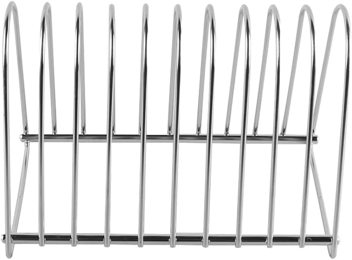 Schallplattenregal aus Edelstahl, Aufbewahrungsregal für Schallplatten, Präsentationsregal für LP-Sc