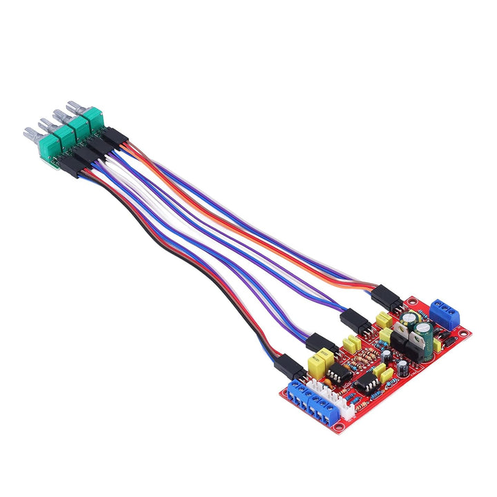 WM-065 Amplifier Preamp Board, HIFI Audiophile Tone Board NE5532 Potentiometer Extension Board DIY K