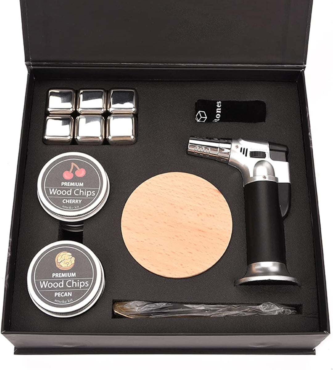 RoseFlower Cocktail Smoker Set, Nostalgie Smoker Set für Whiskey, Getränke, Bourbon, Steak, Fisch un