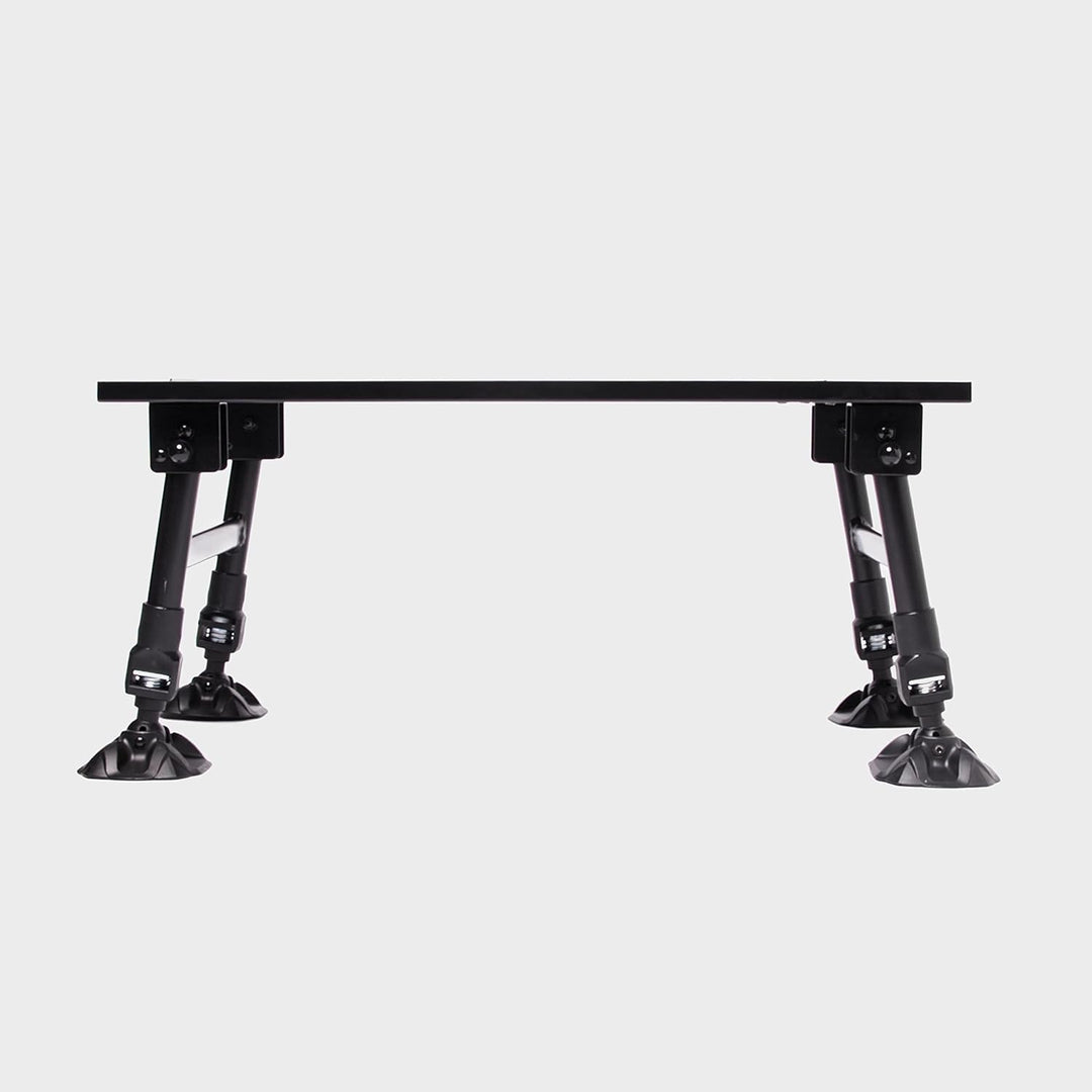 NGT Unisex Fo Bivvytable gross Dynamic Karpfen Angeln Zelt Tisch Erweiterbarer Schutzblech Fuss, Grü