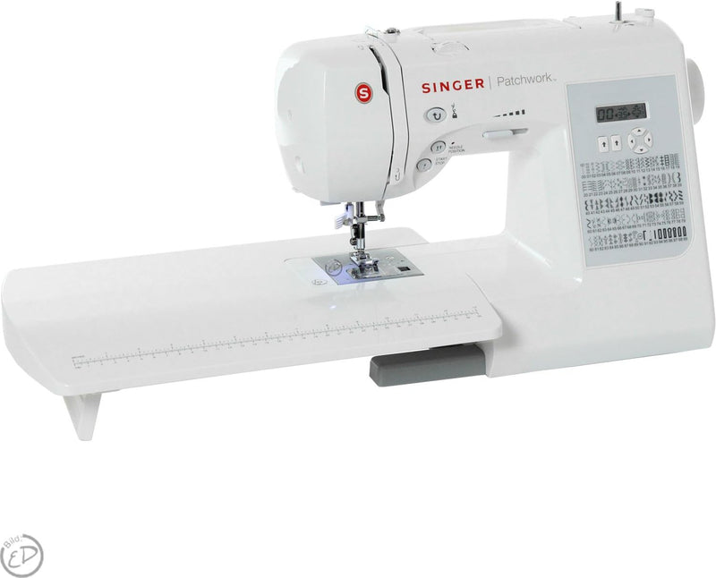 SINGER Patchwork 7285 Qilt mit Mega-Anschiebetisch