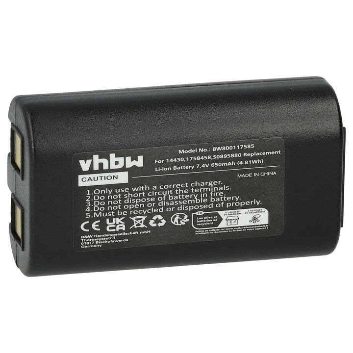 vhbw Akku kompatibel mit Dymo LabelManager 260, 260P, 280, PnP Drucker Kopierer Scanner Etiketten-Dr