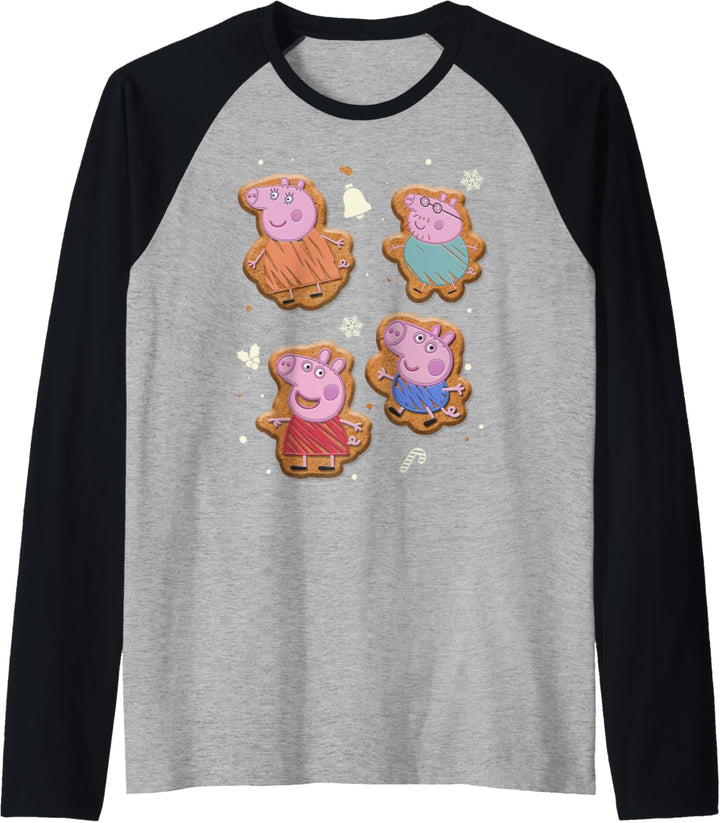 Peppa Pig Cookie Time Raglan