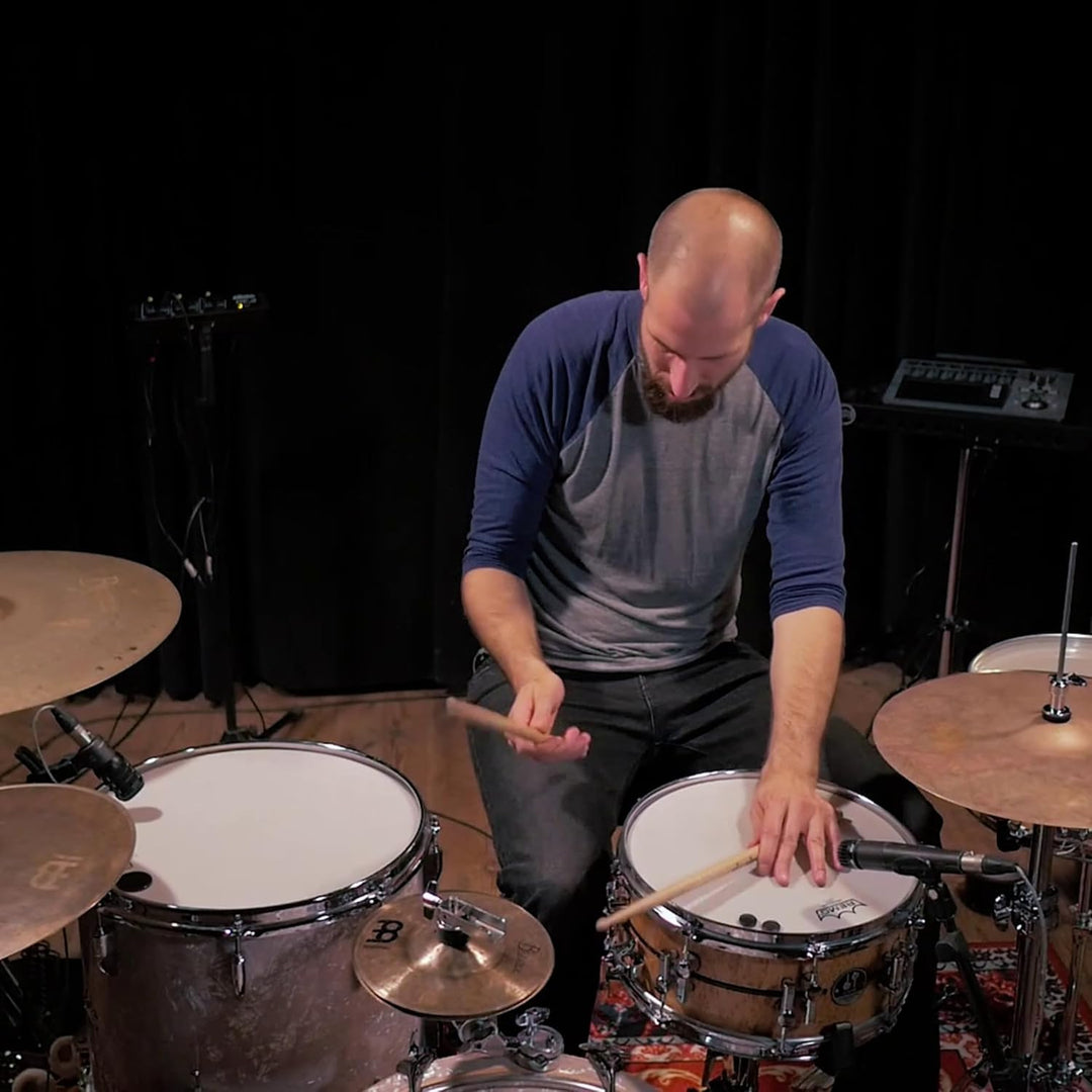 Meinl Cymbals Artist Concept Models Benny Greb Crasher Hats 8 Zoll (Video) Trash Stack Schlagzeug Be