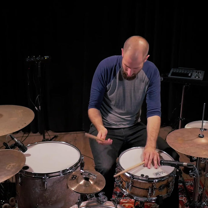 Meinl Cymbals Artist Concept Models Benny Greb Crasher Hats 8 Zoll (Video) Trash Stack Schlagzeug Be