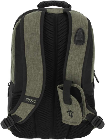 TOTTO Rucksack, Talla única, Verde, Verde