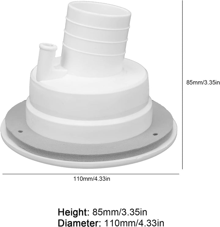 Tankdeckel 85mm Wassertankdeckel mit 2 Schlüsseln Auslaufsicherer Wasser Diesel Trinkwasser Wasserde