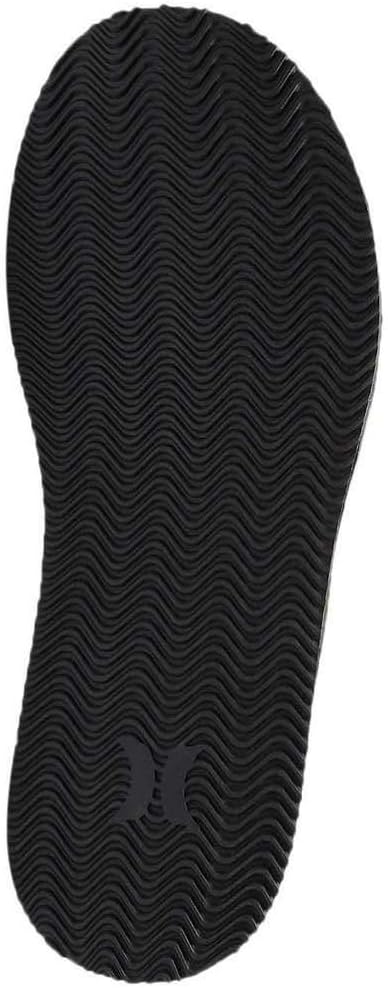Hurley Nike Lunarlon Lunar Leather Flip Flop Sandal Herren Flipflop 38.5 EU Schwarz Schwarz Anthrazi
