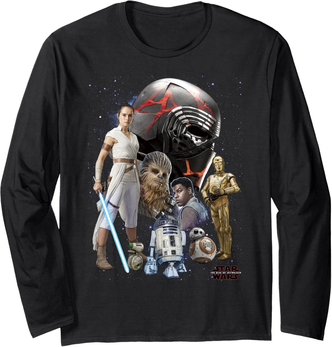 Star Wars The Rise of Skywalker Sith Trooper Villain Langarmshirt