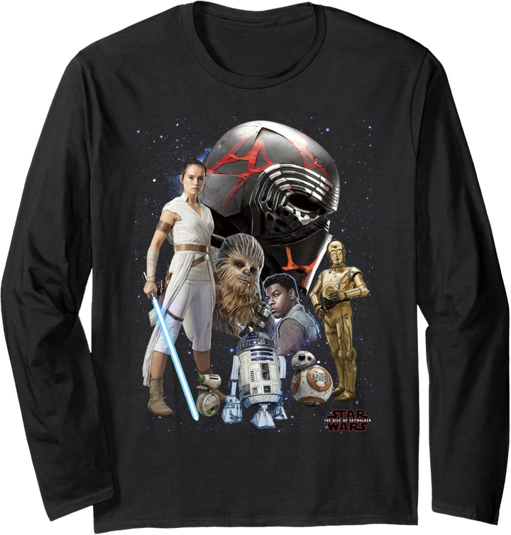 Star Wars The Rise of Skywalker Sith Trooper Villain Langarmshirt