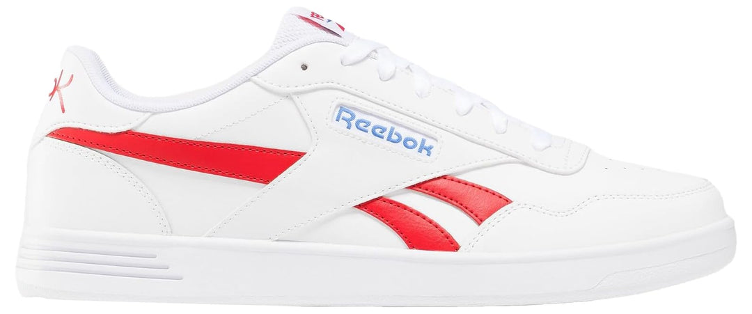Reebok Unisex Reebok Court AdvanceSneaker 36 EU Ftwwht Kinblu Vecred, 36 EU Ftwwht Kinblu Vecred