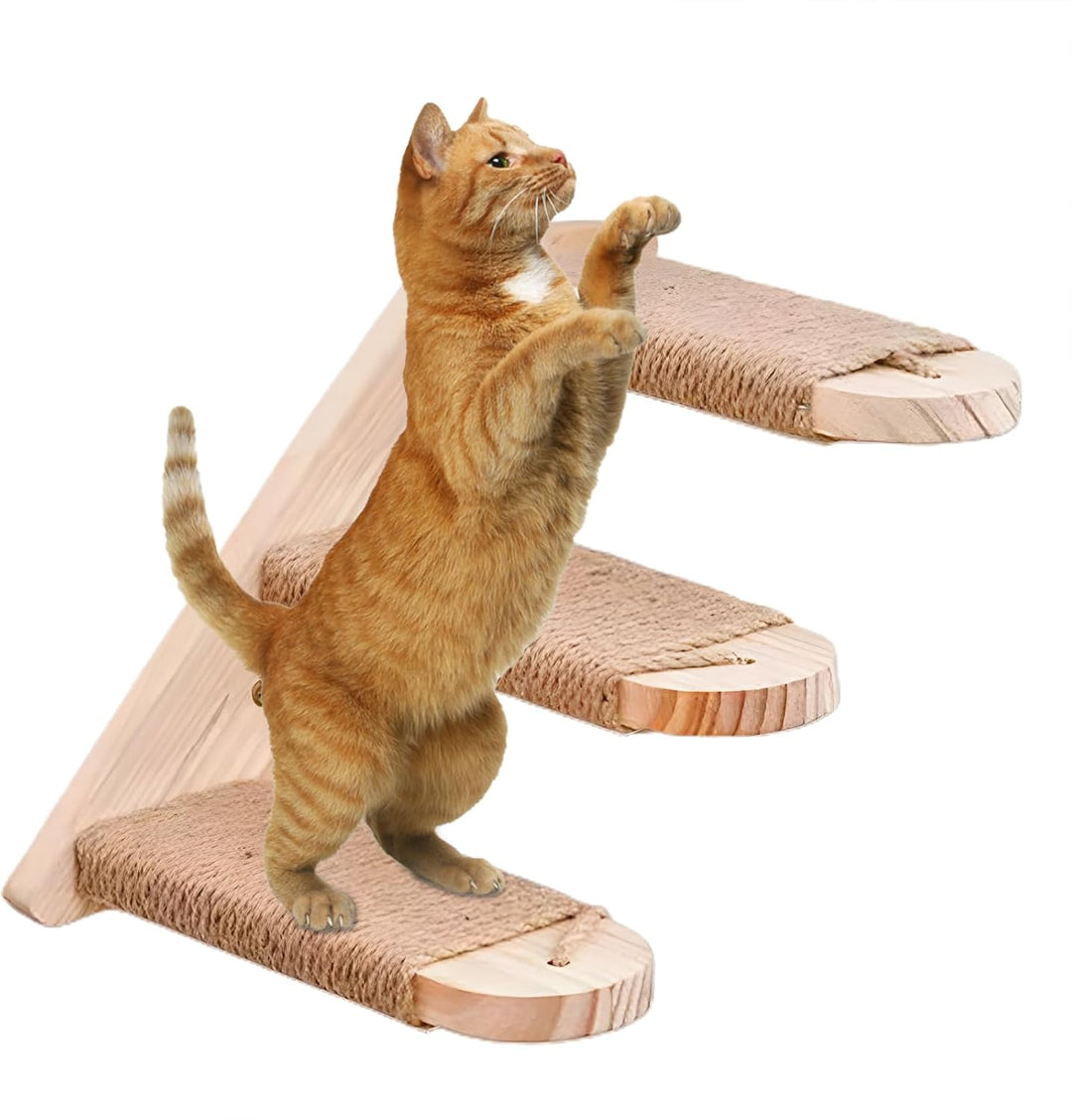 Katzen-Kletterstufen für die Wand, schwebende Wandregale - Stabile Katzentreppe | Platzsparende, sic