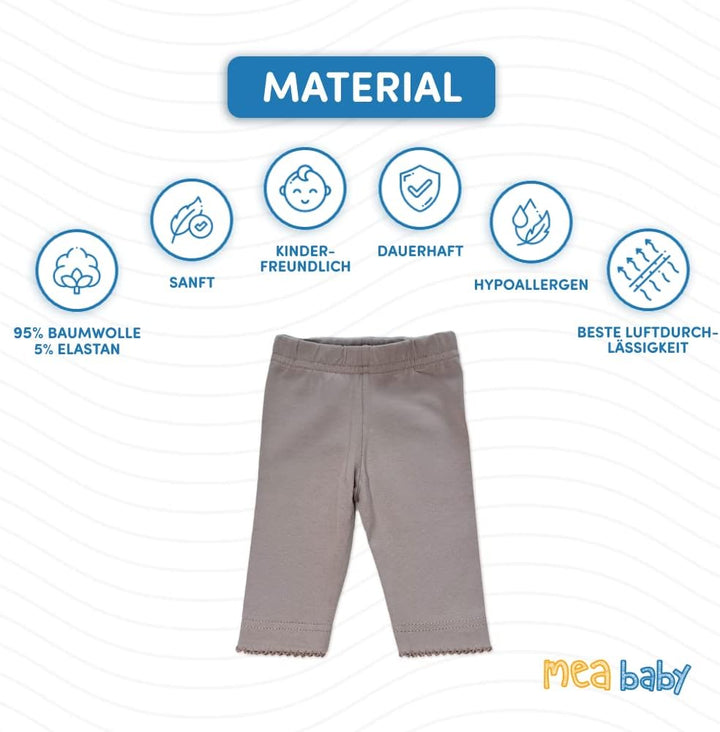 Unisex Baby Hose aus 100% Baumwolle im 5er Pack/Pumphose. Babyhose für Jungen Baby Hose für Mädchen,