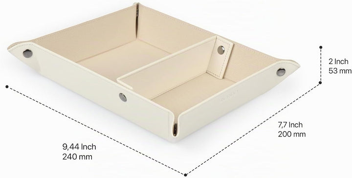 Londo Leder Taschenleerer - Vide Poche - Ledertablett Organizer, Praktische Aufbewahrungsbox - für G