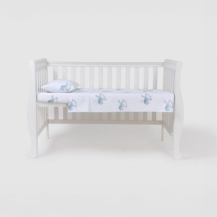 TRAMAS+ Kinderbettwäsche 60x120 cm aus 100% Baumwolle Superweiche & Farbenfrohe | Babybettwäsche - (