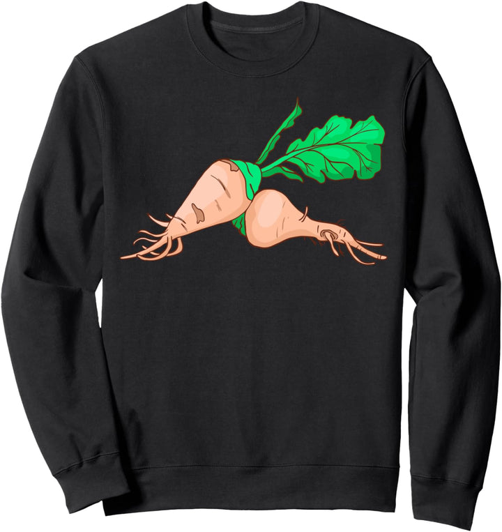 Zuckerrübe Rübe Gemüse Zucker Vegetarisch Veganer Vegetarier Sweatshirt