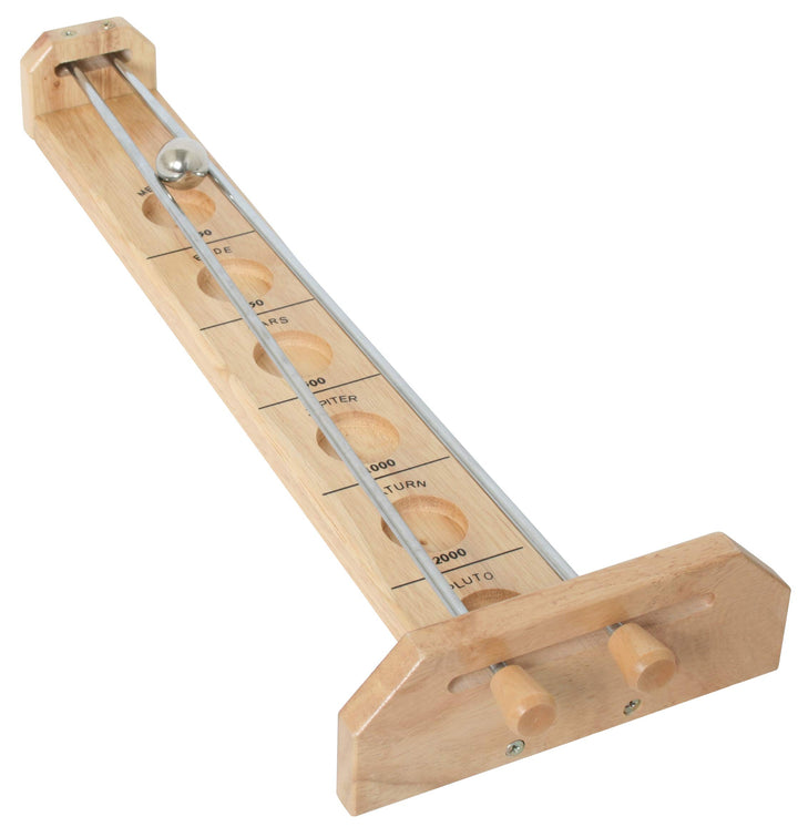 Bartl 108810 Rolling Game - Planeten-Spiel Wer rollt die Kugel am weitesten?