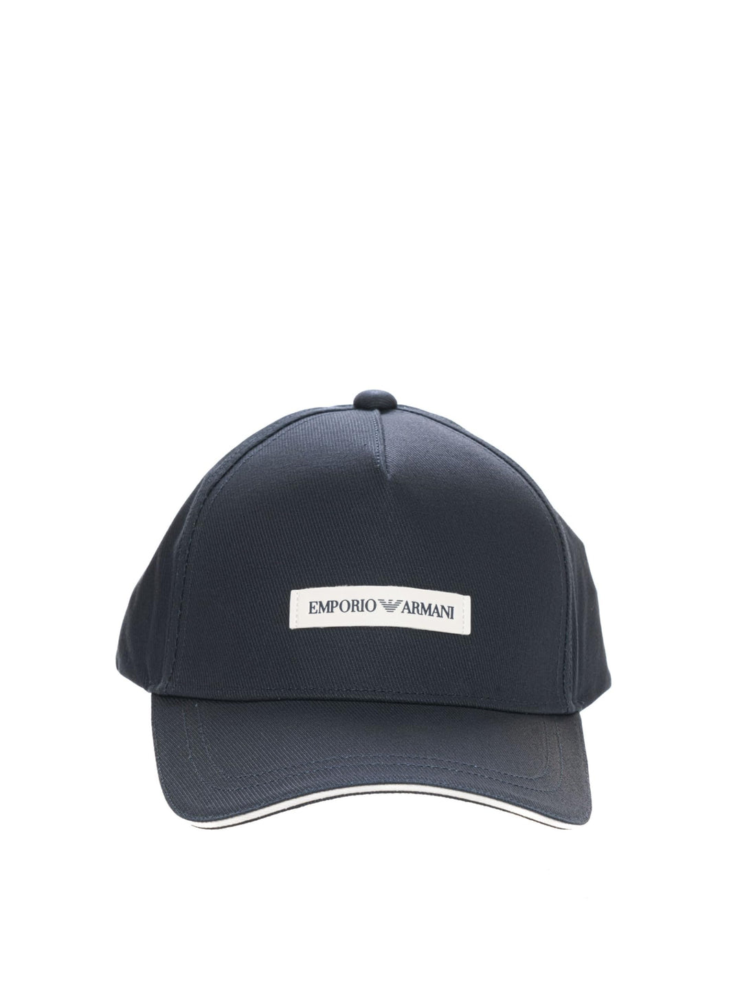 Emporio Armani Blaue Hut mit Schirm für Herren