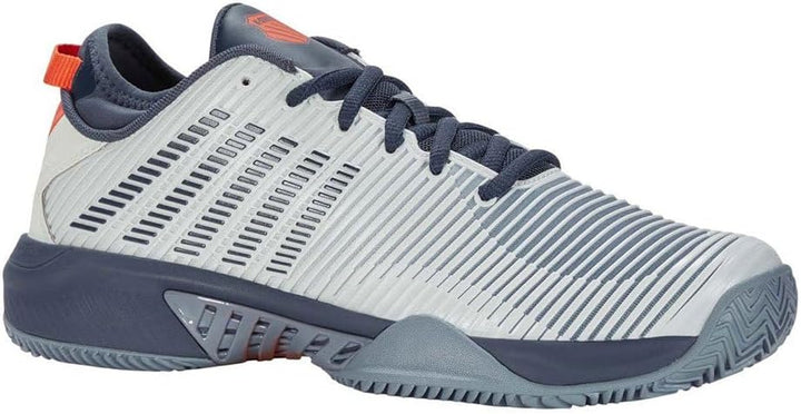 K-Swiss Herren Hypercourt Supreme Sport Shoe, 42.5 EU Blue Blush Orion Blue Scarlet Ibis