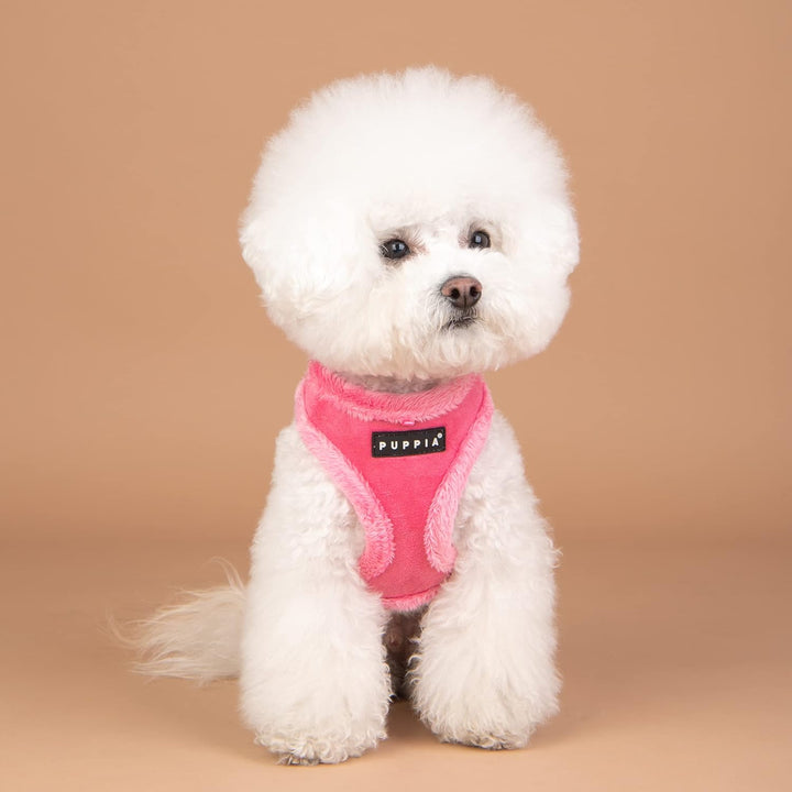 Puppia Hundegeschirr für kleine und mittelgrosse Hunde - Terry Harness A - verstellbar und komfortab
