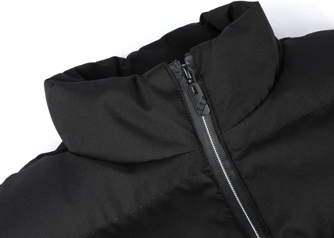 YOUTHUP Weste Herren Steppweste Winter Freizeit Wärme Ärmellose Sportweste Outdoor Stehkragen Winter