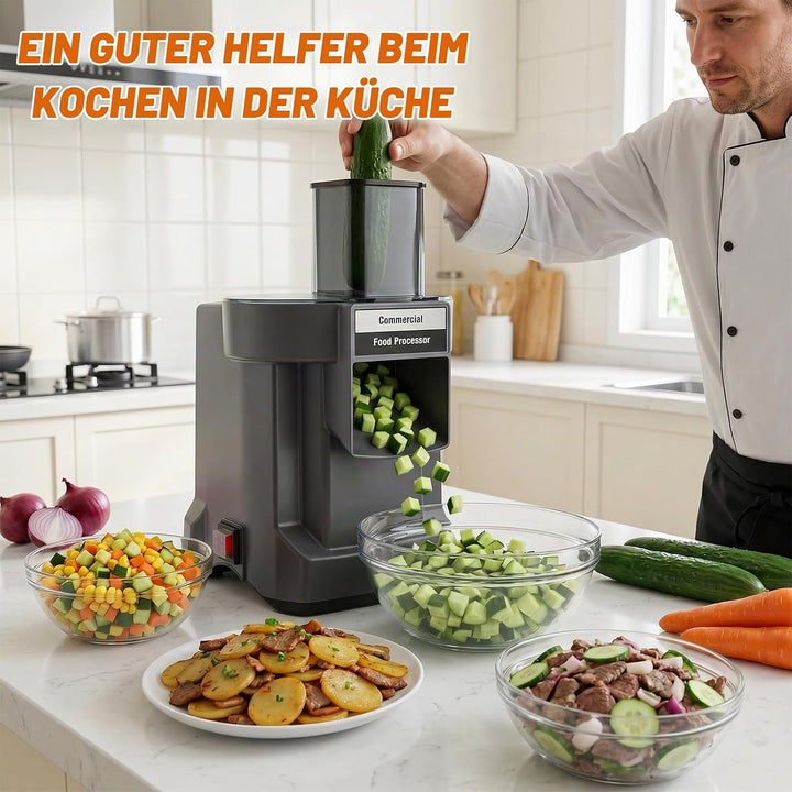 Gemüseschneider Elektrisch gemüseschneidmaschine gemüsehobel elektrisch würfelschneider Würfelschnei