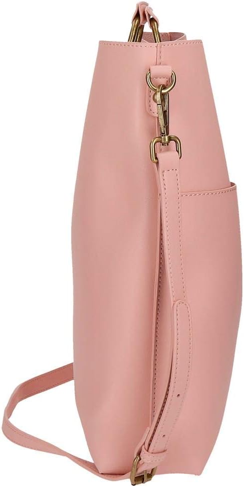 Pepe Jeans Umhängetasche Bag Shopper Griff Rosa, Bag Shopper Griff Rosa