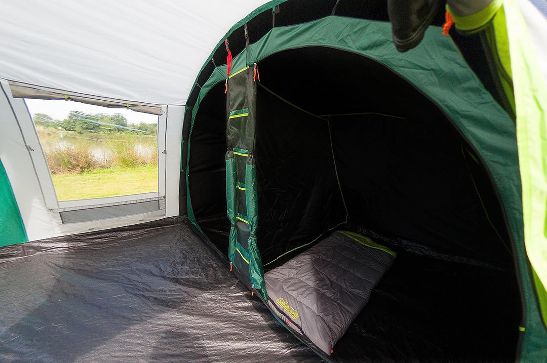 Coleman Zelt Rocky Mountain 5 Personen Tunnelzelt, 5 Mann Familienzelt, wasserdicht WS 4.500 mm Rock