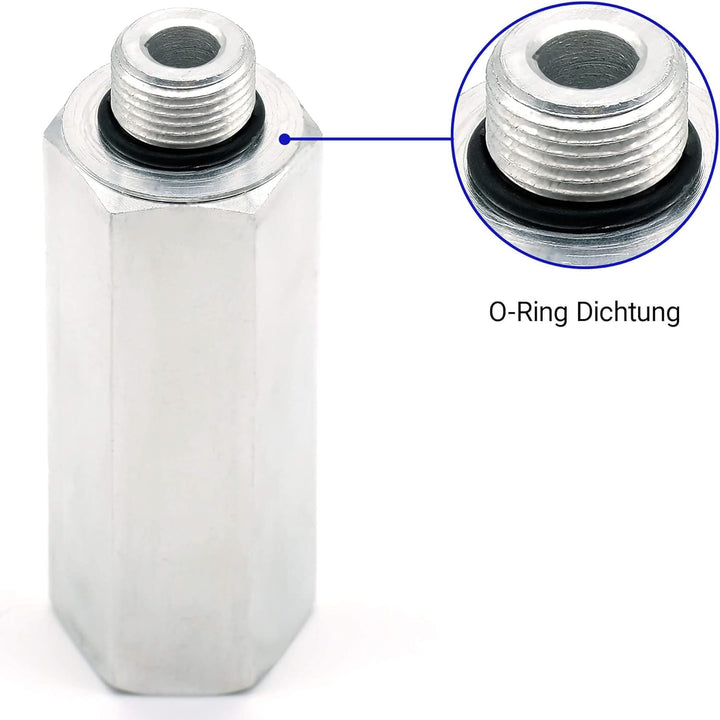 Handgriff Set M22x1,5 Aluminium Verlängerung für Kupplungskopf Druckluft LKW