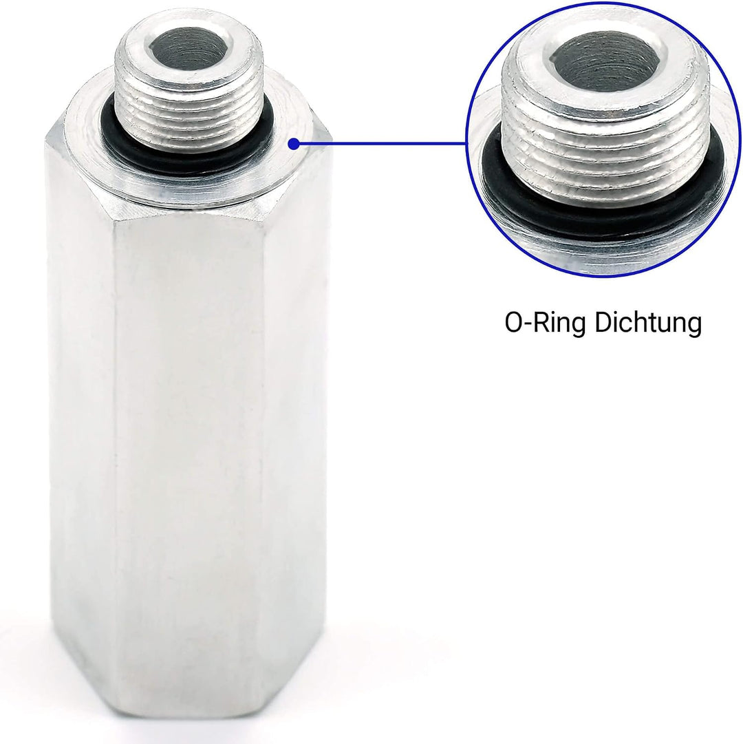 Handgriff Set M22x1,5 Aluminium Verlängerung für Kupplungskopf Druckluft LKW