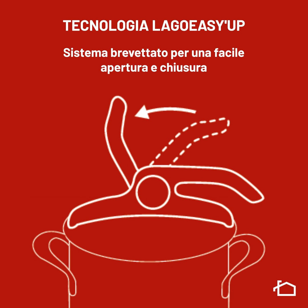 LAGOSTINA LAG620Q07 Presstopf Deliziosa, 22 l, 7 cm