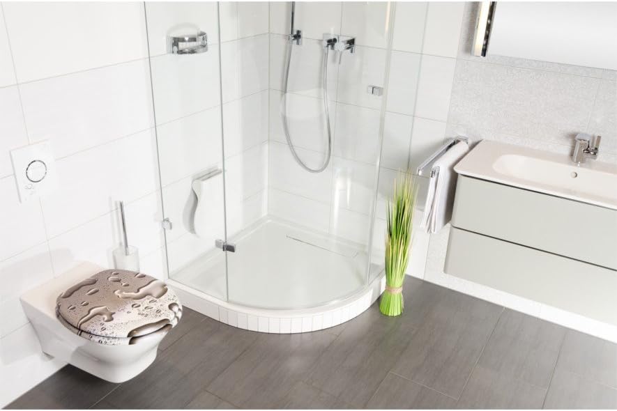 Sanilo WC Sitz ohne Absenkautomatik, viele schöne schwarze Toilettendeckel zur Auswahl, hochwertige