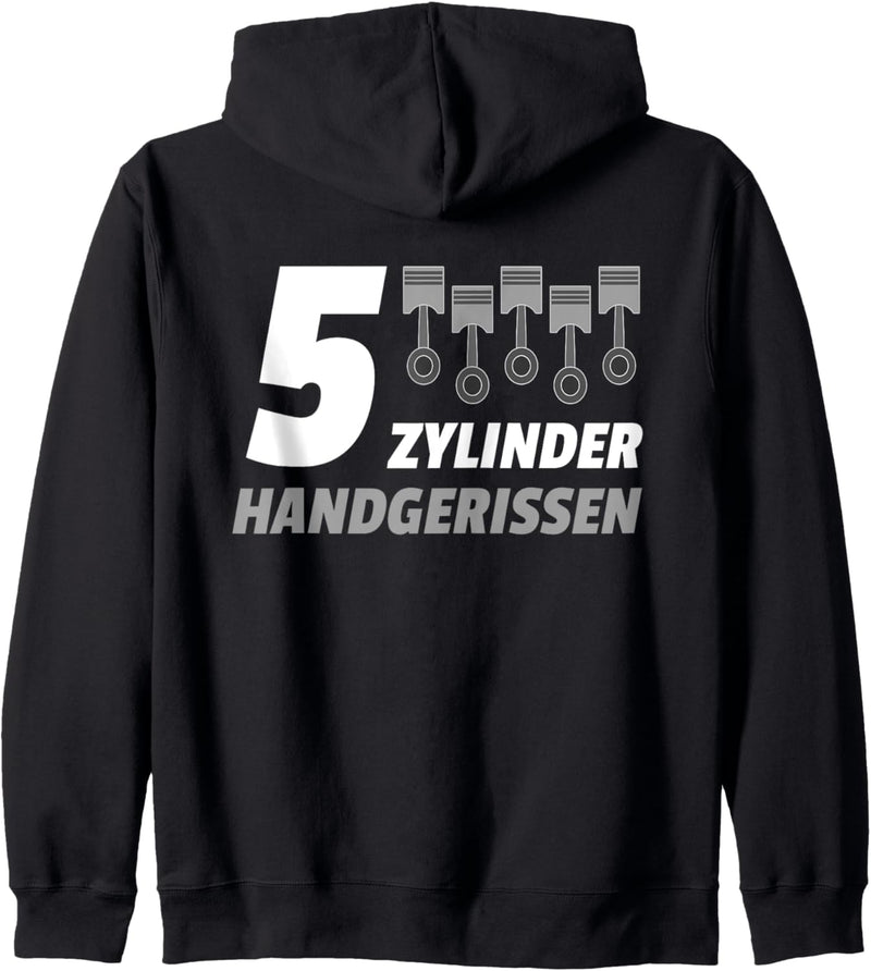 5 Zylinder handgerissen - Automatik ist für Anfänger Kapuzenjacke