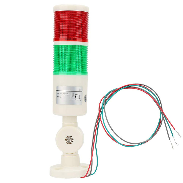 Industrielle Signalleuchte Säule Rot/Grün CNC-Maschine Warn-LED-Anzeige Alarmsignalleuchte LED Runde