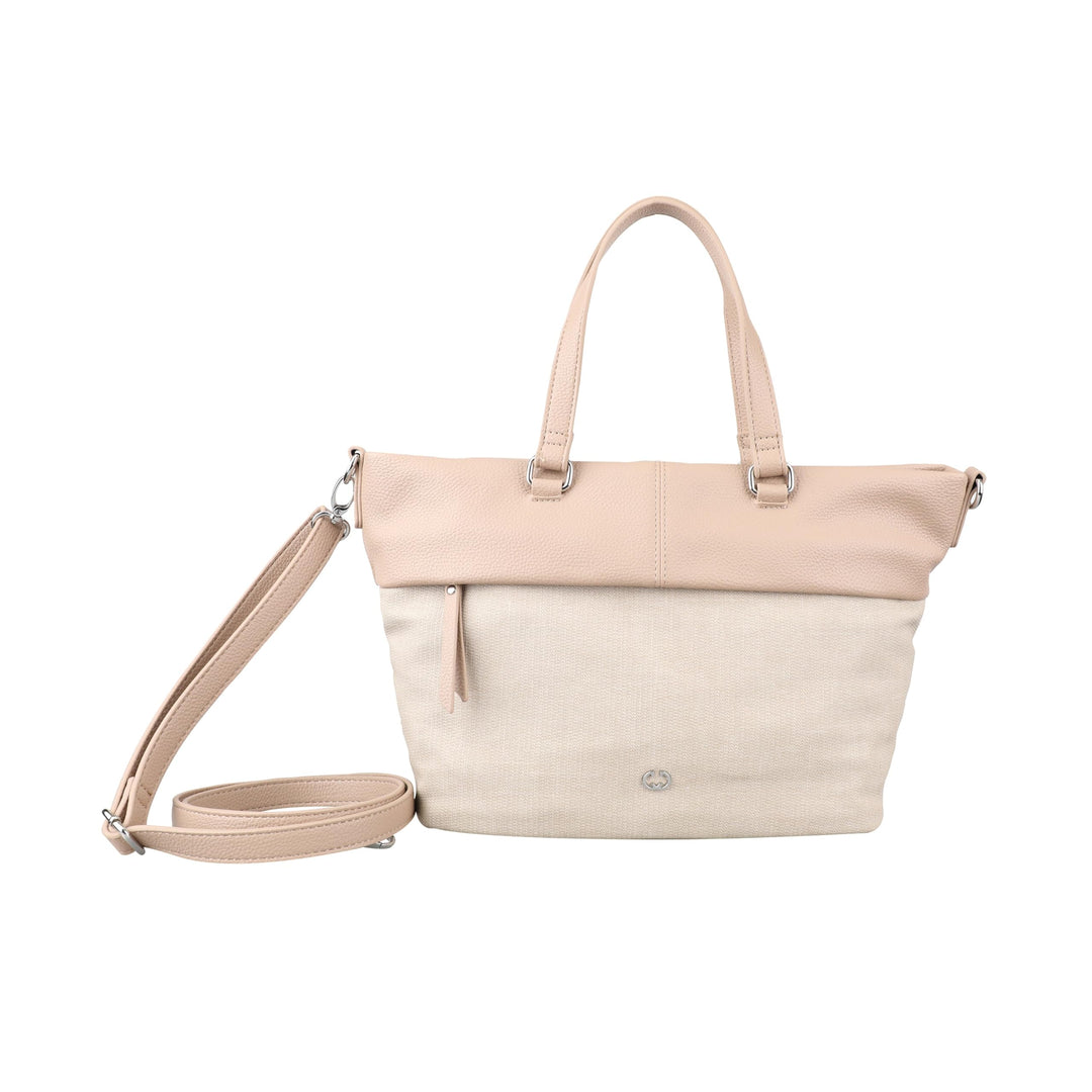 Gerry Weber keep in mind handbag mhz 27/36X23X14 Beige, 27/36X23X14 Beige