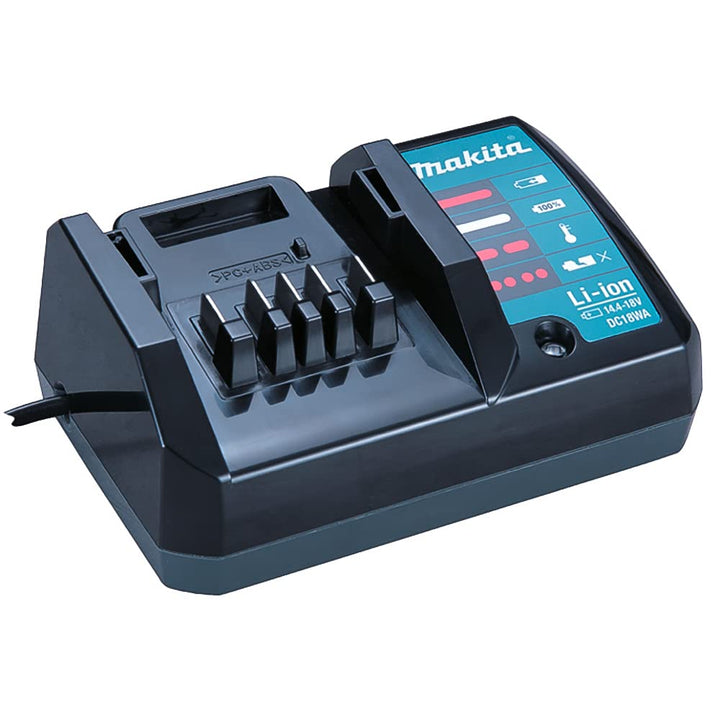 Makita DC18WA Lithium-Ionen-Ladegerät, 14,4-18 V, couleur, 6.5 x 101 mm