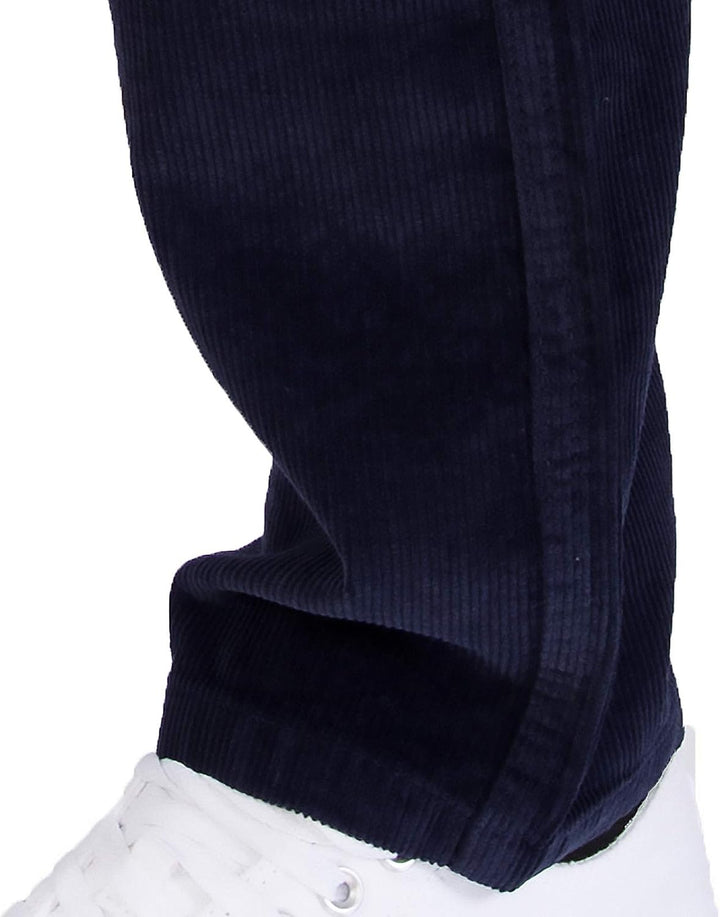 Rock Creek Herren Cord Hose Regular Fit Chino Hose RC-2156 29W / 30L Navy, 29W / 30L Navy