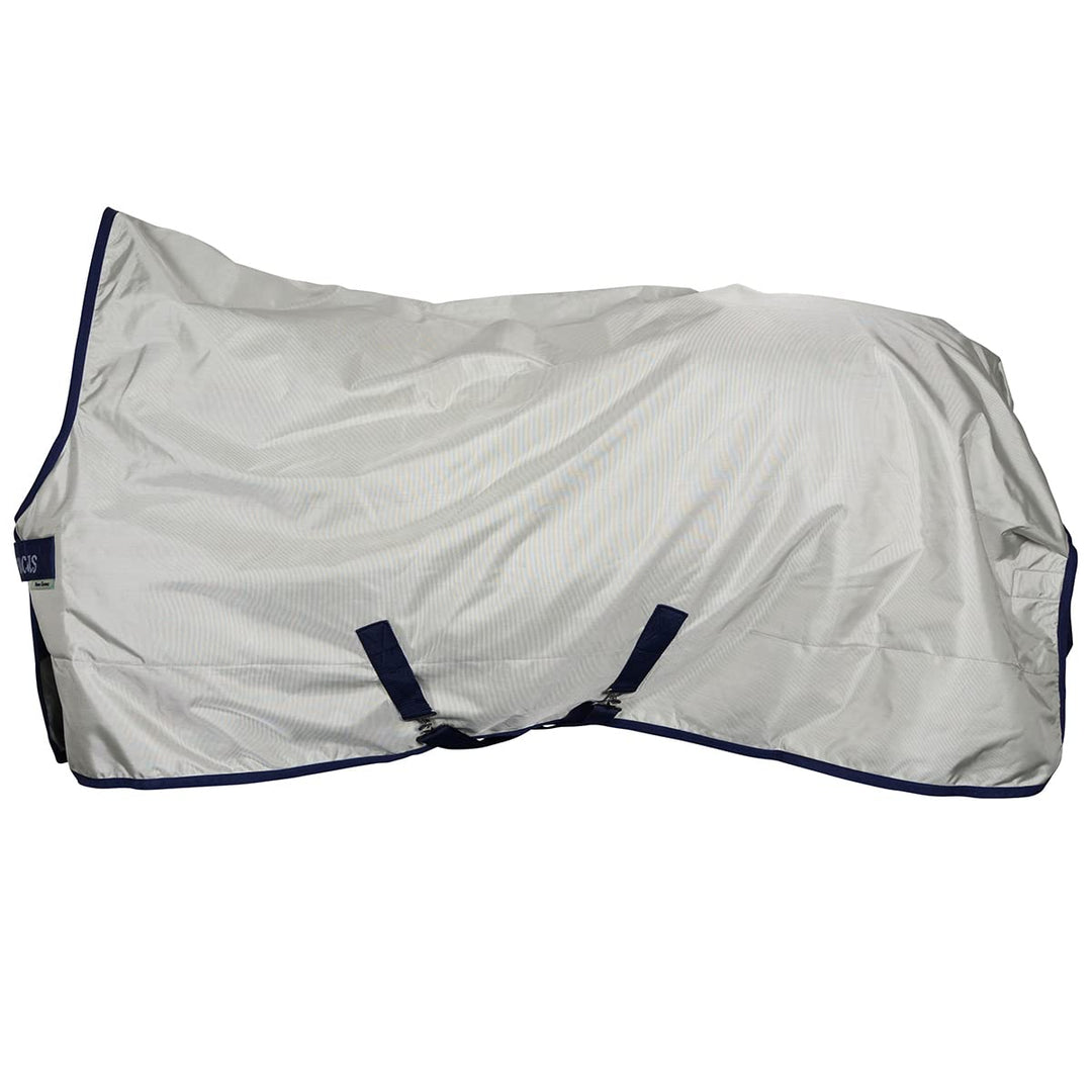 Bucas Power turnout extra High Neck in silber, Weidedecke, Outdoordecke 120cm, 120cm