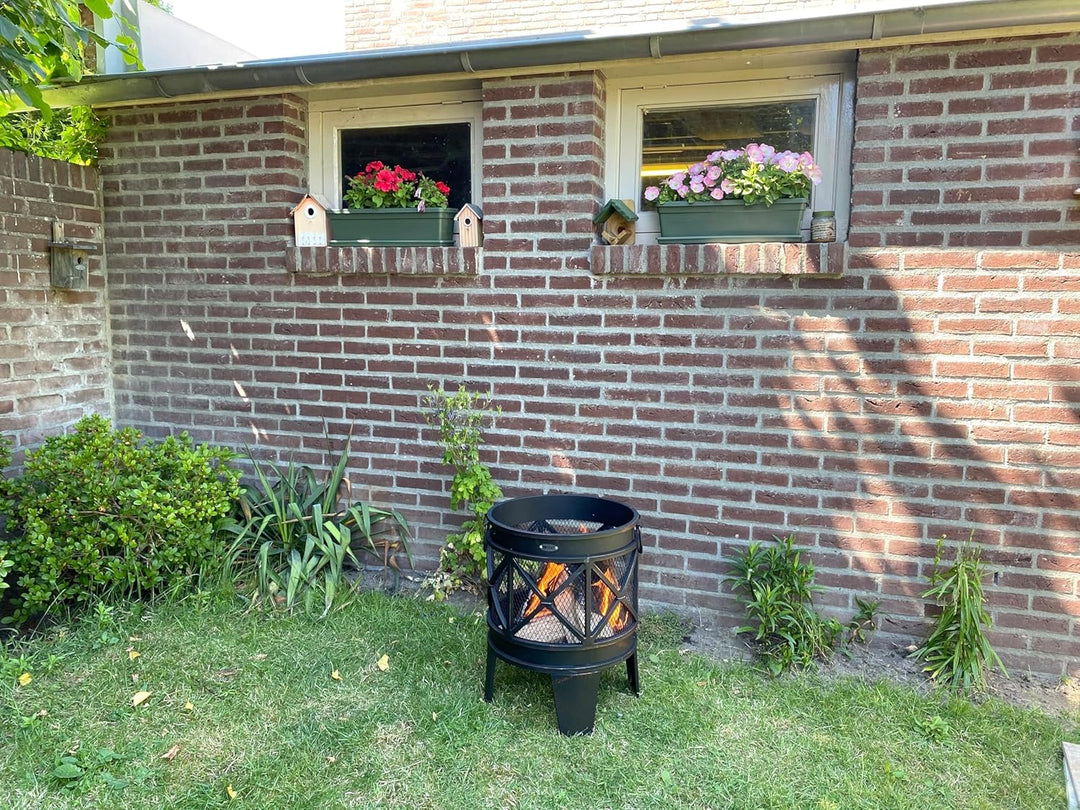 HEAT Outdoor Living Feuerkorb Firecask - Feuerschalen für den Garten - Feuerstelle Outdoor & Feuerto