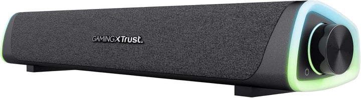 Trust Gaming GXT 620 Axon RGB Soundbar 12W, Stromversorgung über USB, 3.5mm AUX, PC Lautsprecher mit