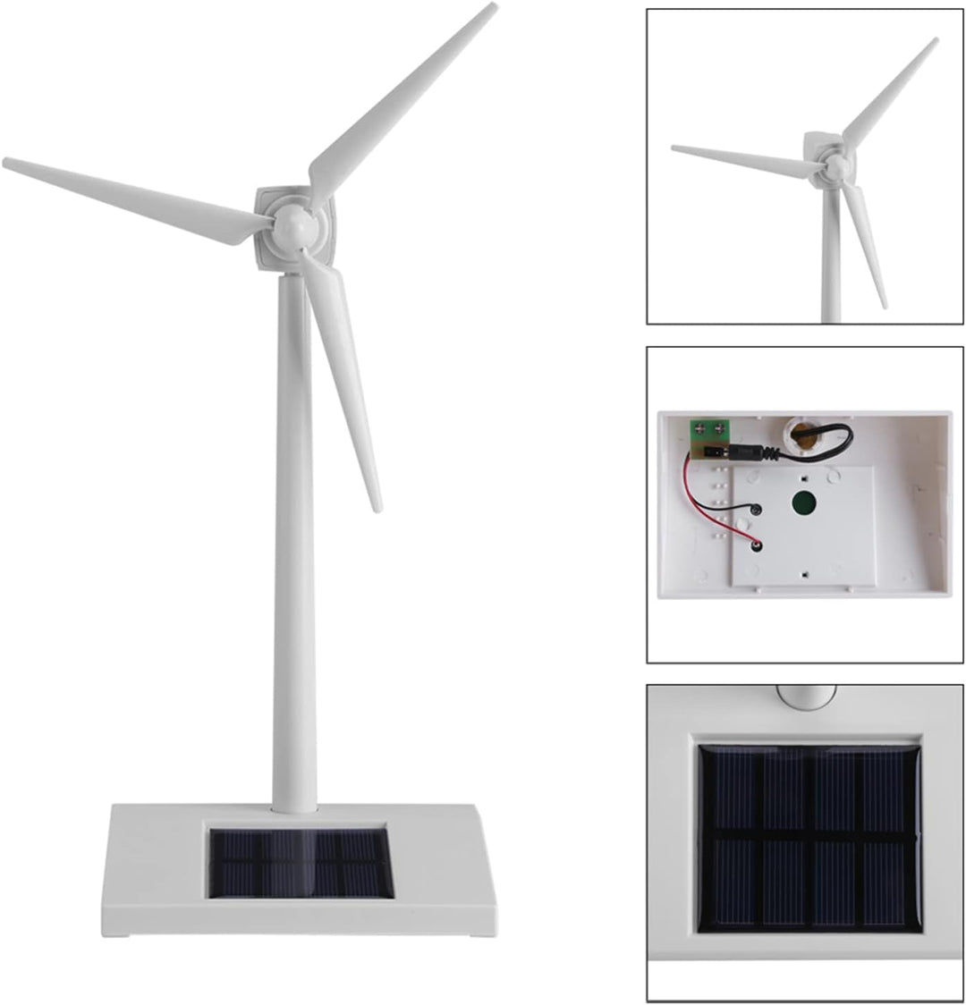 Windmühlen-Spielzeug-Wind, Mini-Solarenergie-Windmühle Spielzeug-Turbinen-Modell für Kinder-Solarene