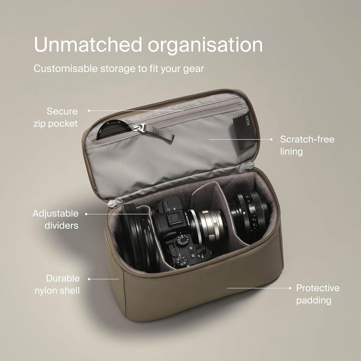 Urth Arkose 20L Modular Camera Backpack – for DSLR, Lens, 15/16” Laptop, Weatherproof + Recycled 20