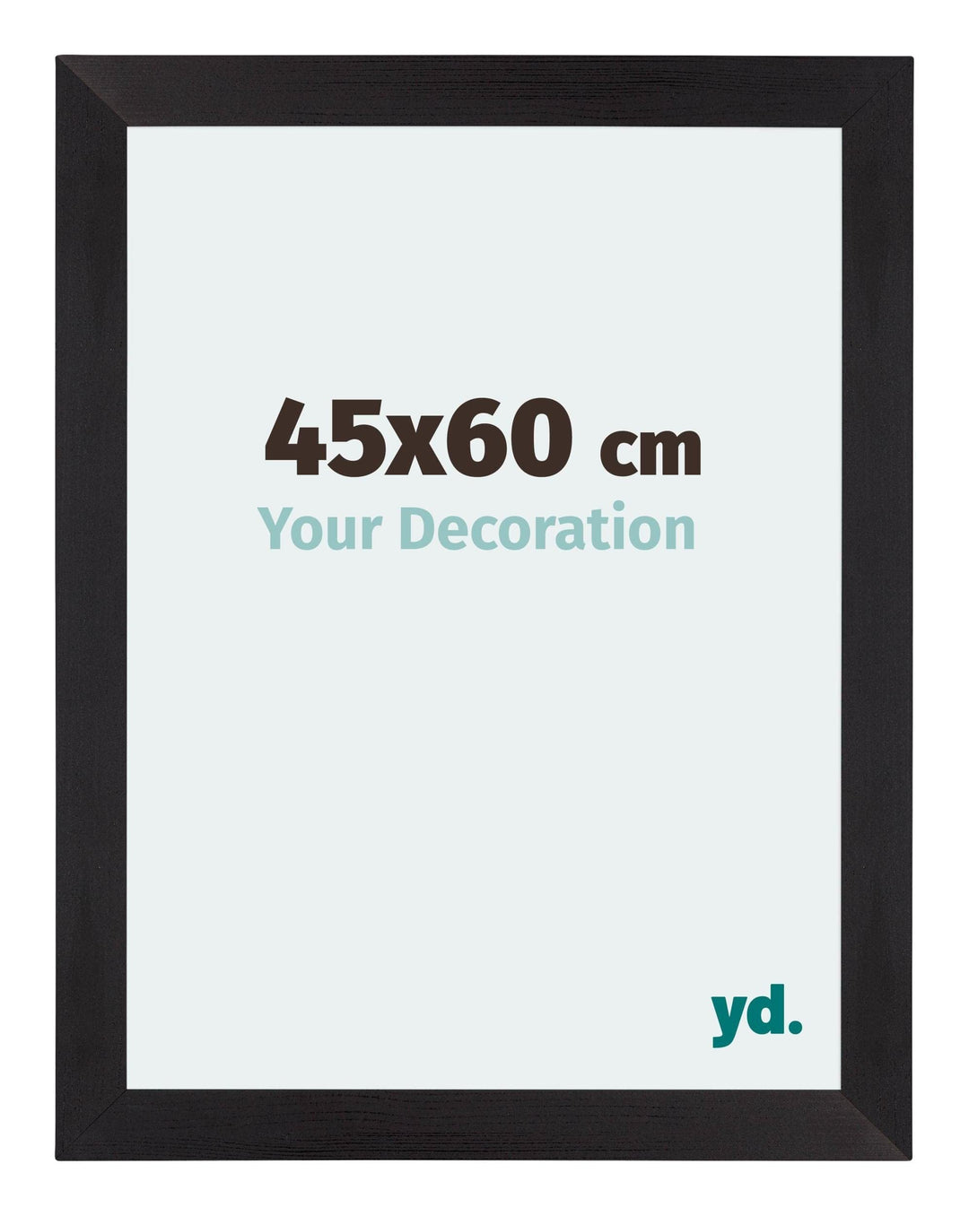 yd. Your Decoration - Bilderrahmen 45x60 cm - Bilderrahmen aus MDF mit Acrylglas - Antireflex - Ausg