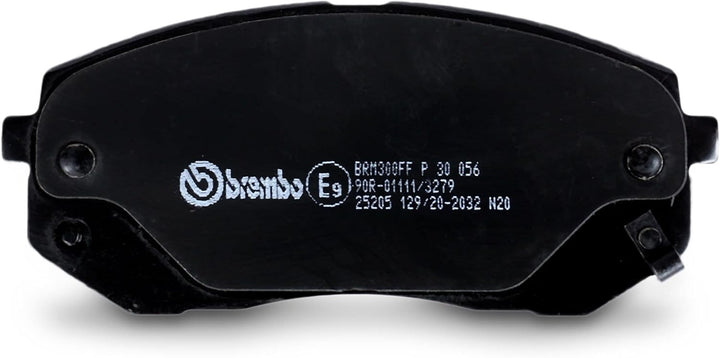 Brembo P30056 Vordere Bremsbeläge, Anzahl 4 Single, Single