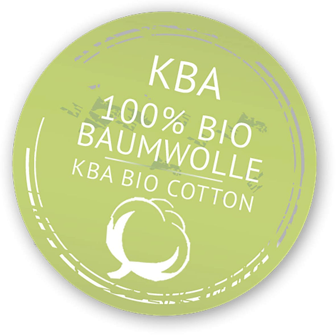 Träumeland Matratze für Stubenkorb 'Naturwölkchen' mit Bezug aus Bio-Baumwolle (kbA), Grösse 70 x 37