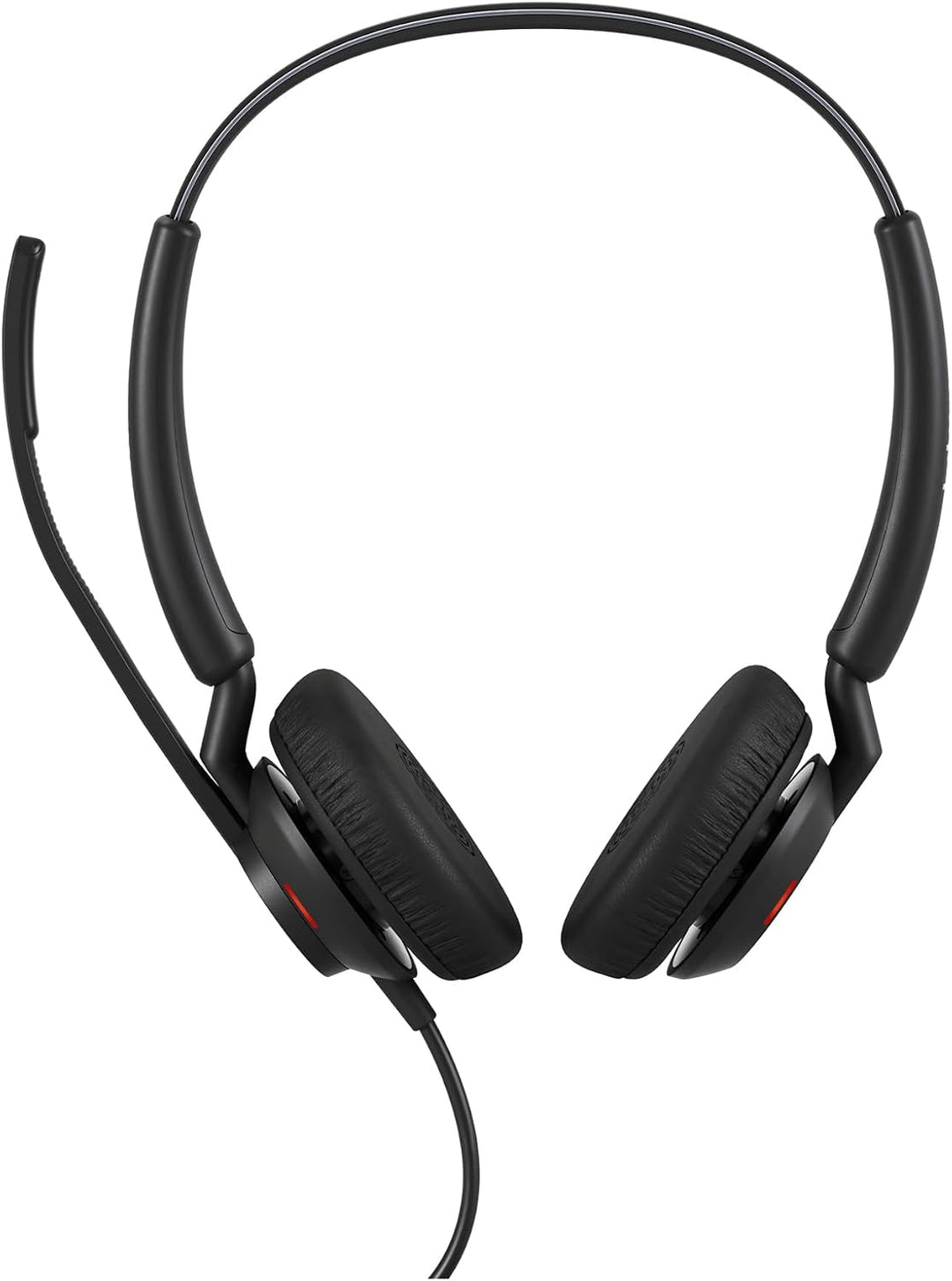 Jabra Engage 40 kabelgebundenes Stereo-Headset mit Inline Anrufsteuerung, geräuschunterdrückender 2-