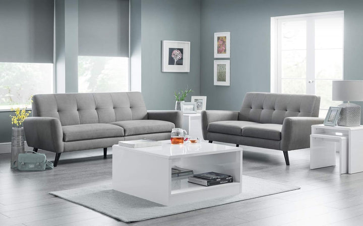 Julian Bowen Manhattan Fernsehschrank, kompakt, weiss