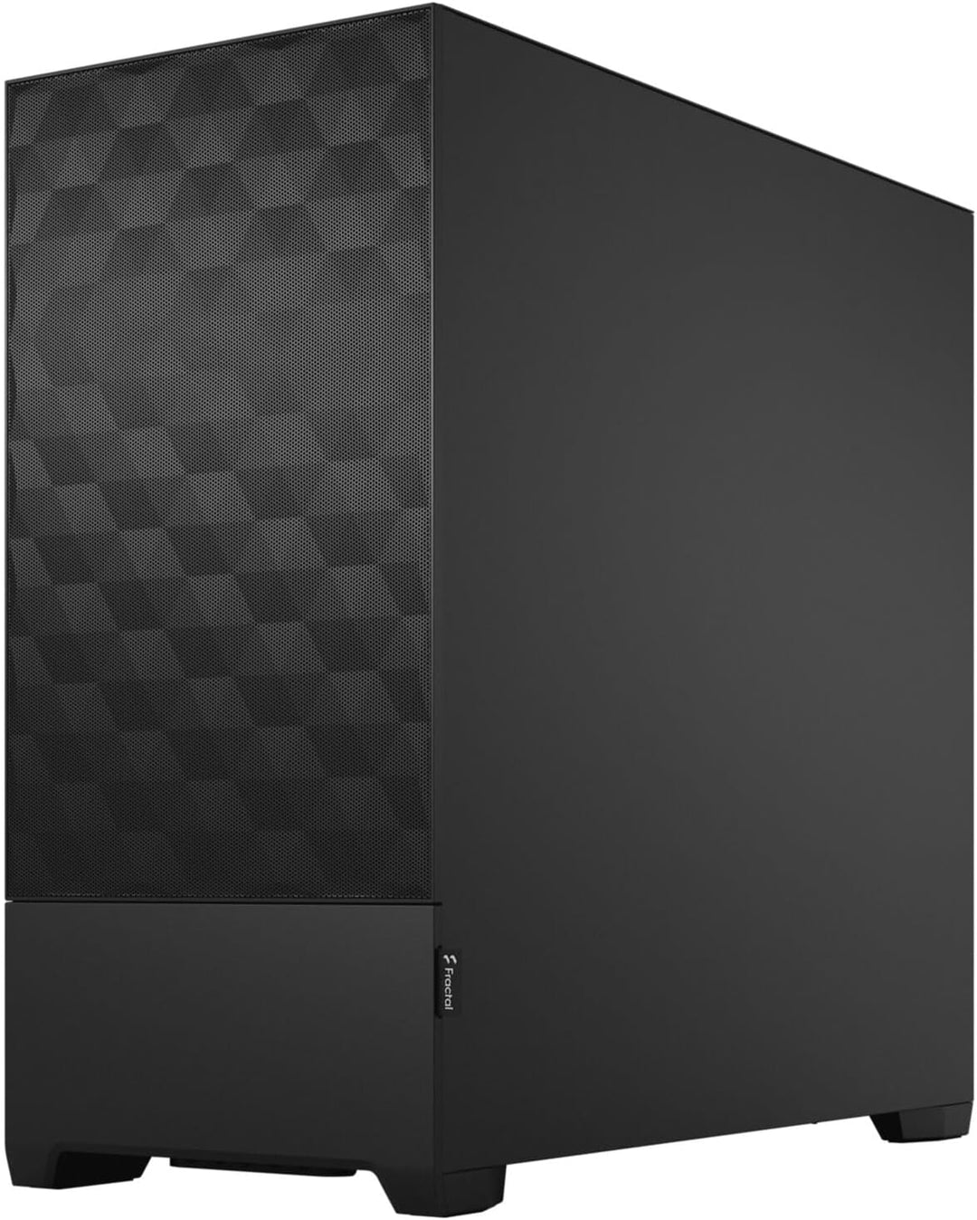 Fractal Design Pop Air Black – Solid – Honeycomb Mesh Front – Solid Side Panel - Three 120 mm Aspect