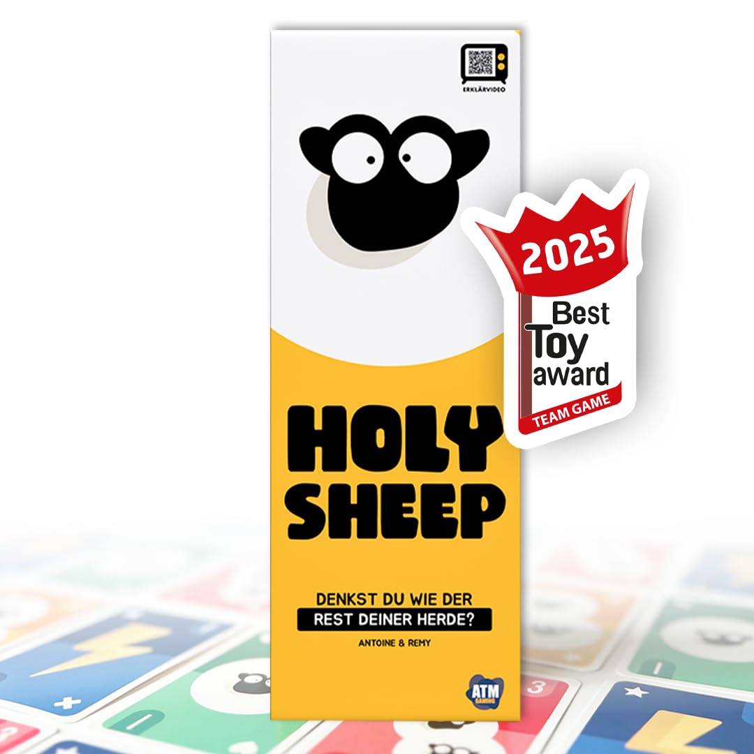 ATM Gaming Holy Sheep - Schwarmdenker oder Einzelgänger - Gesellschaftsspiele für Familie und Erwach
